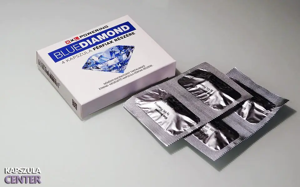 blue diamond potencianövelő kapszulák
